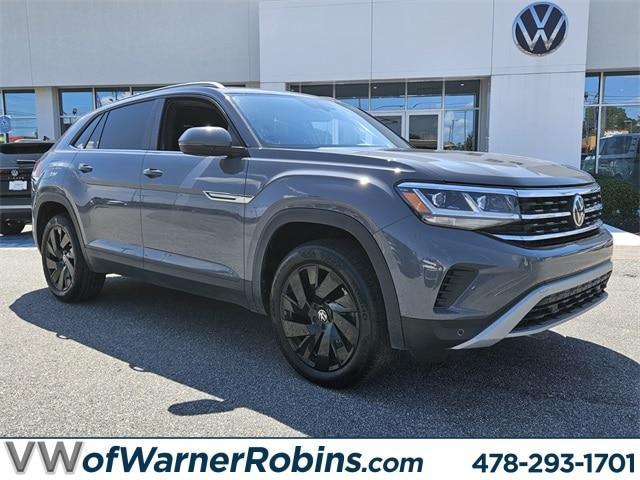 used 2022 Volkswagen Atlas Cross Sport car, priced at $24,775