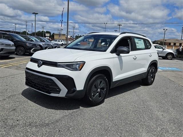 new 2025 Volkswagen Taos car, priced at $26,011