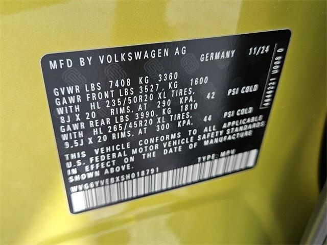 new 2025 Volkswagen ID. Buzz car, priced at $64,885