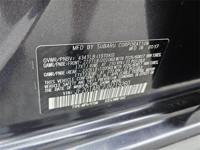 used 2018 Subaru Crosstrek car, priced at $17,345