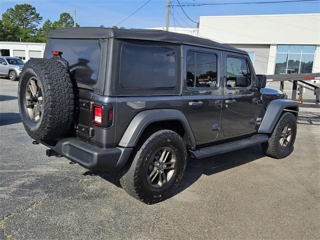 used 2020 Jeep Wrangler Unlimited car, priced at $27,046
