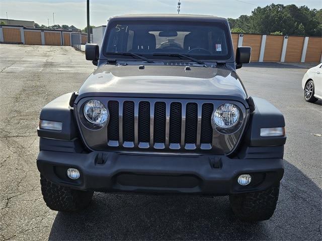 used 2020 Jeep Wrangler Unlimited car, priced at $27,046