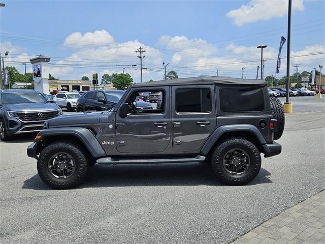 used 2020 Jeep Wrangler Unlimited car, priced at $26,450