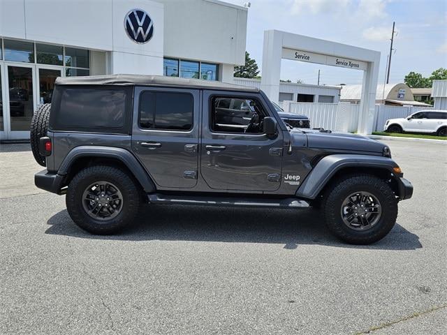 used 2020 Jeep Wrangler Unlimited car, priced at $26,450