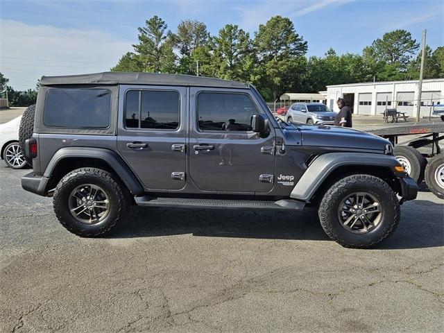 used 2020 Jeep Wrangler Unlimited car, priced at $27,046