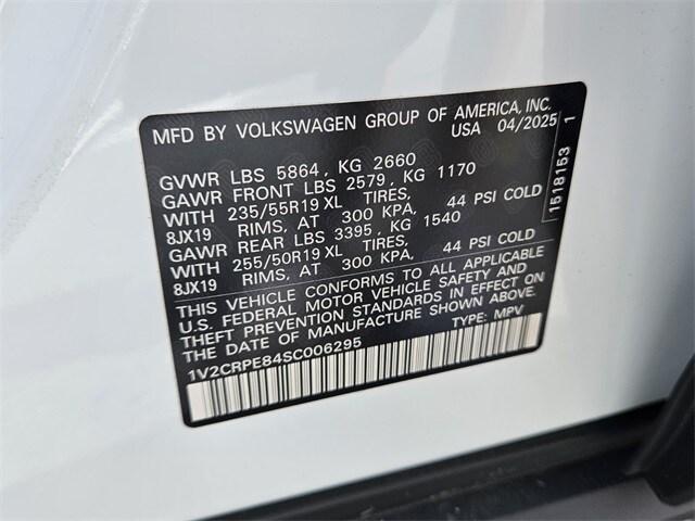 new 2025 Volkswagen ID.4 car, priced at $47,261