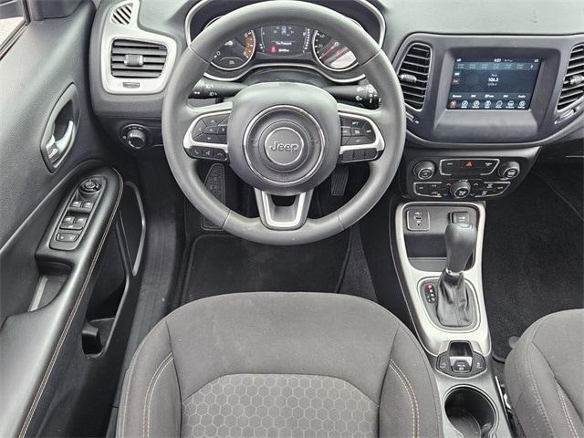 used 2021 Jeep Compass car, priced at $18,489