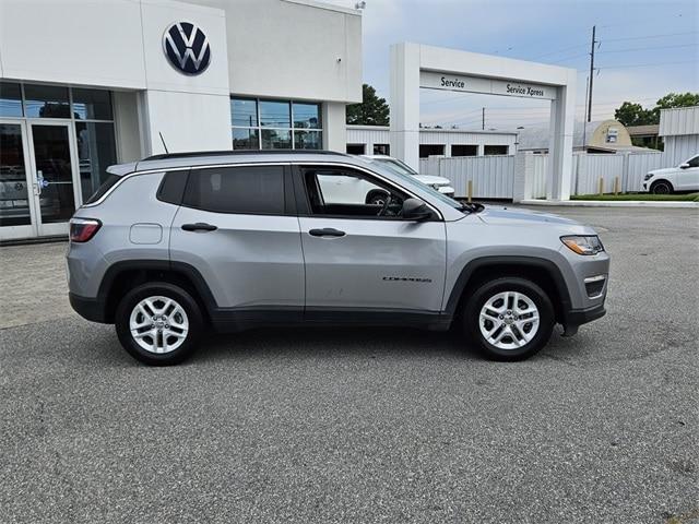 used 2021 Jeep Compass car, priced at $18,489