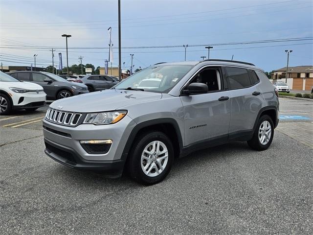 used 2021 Jeep Compass car, priced at $18,489
