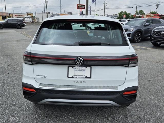 new 2025 Volkswagen Taos car, priced at $25,511