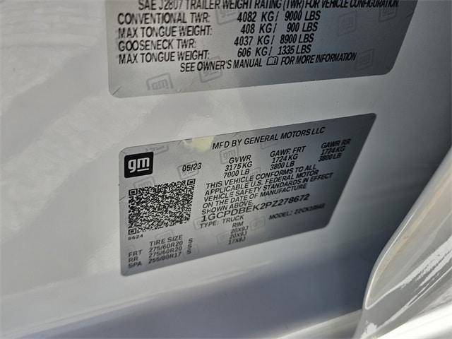 used 2023 Chevrolet Silverado 1500 car, priced at $30,734