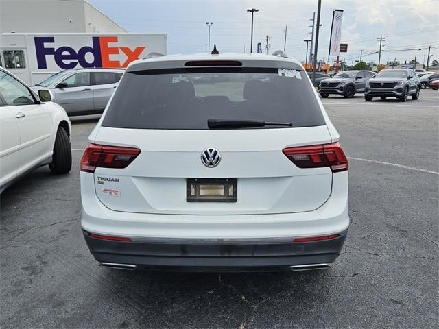 used 2021 Volkswagen Tiguan car, priced at $17,998
