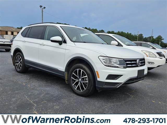 used 2021 Volkswagen Tiguan car, priced at $17,998