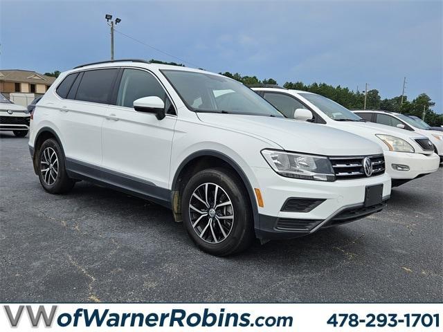 used 2021 Volkswagen Tiguan car, priced at $17,998