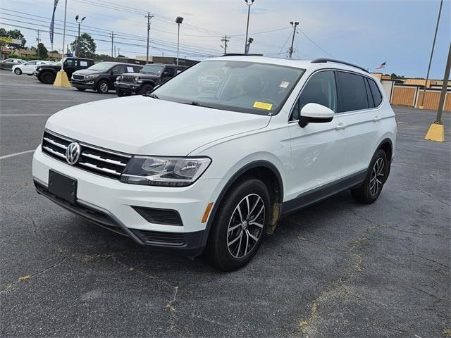 used 2021 Volkswagen Tiguan car, priced at $17,998