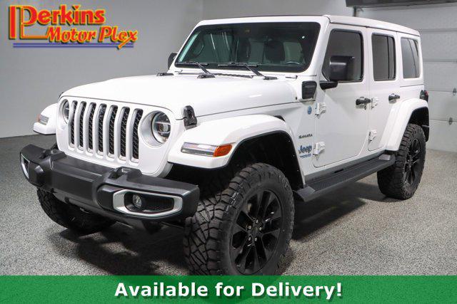 used 2021 Jeep Wrangler Unlimited 4xe car, priced at $36,995