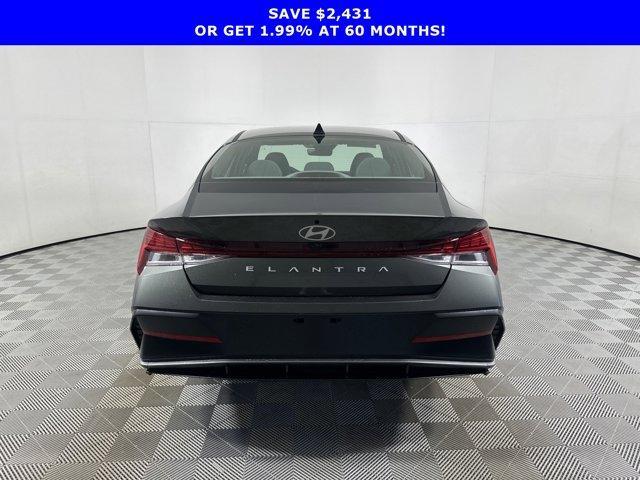 new 2024 Hyundai Elantra car, priced at $24,574