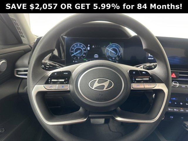 new 2024 Hyundai Elantra HEV car, priced at $25,938