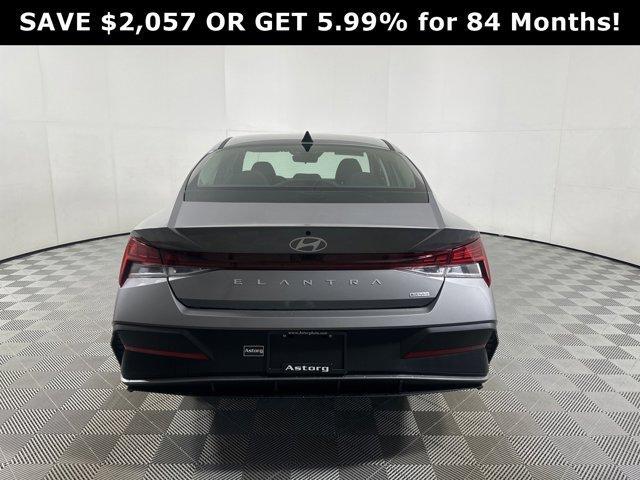 new 2024 Hyundai Elantra HEV car, priced at $25,938