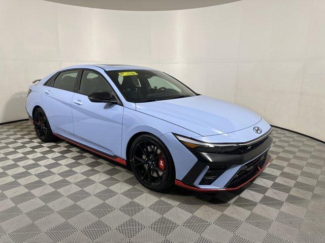 new 2025 Hyundai Elantra N car, priced at $37,155