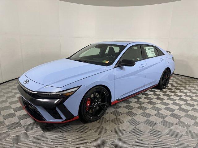 new 2025 Hyundai Elantra N car, priced at $37,220