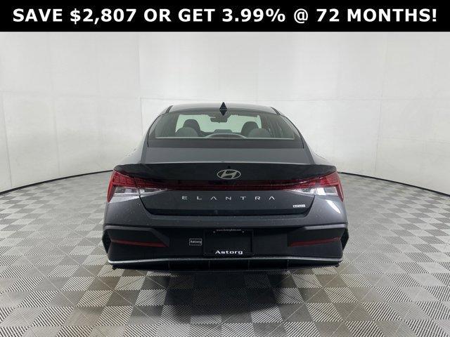 new 2024 Hyundai Elantra HEV car, priced at $25,938