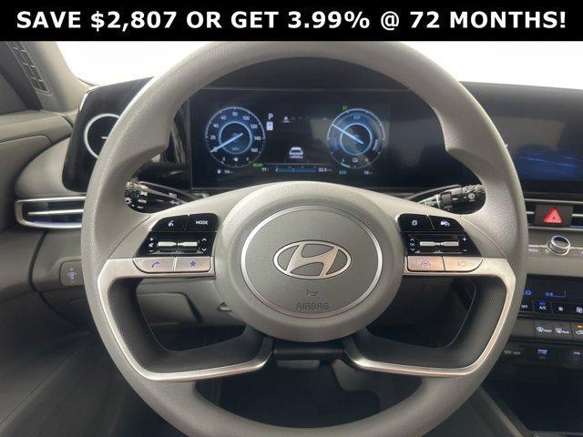 new 2024 Hyundai Elantra HEV car, priced at $25,938