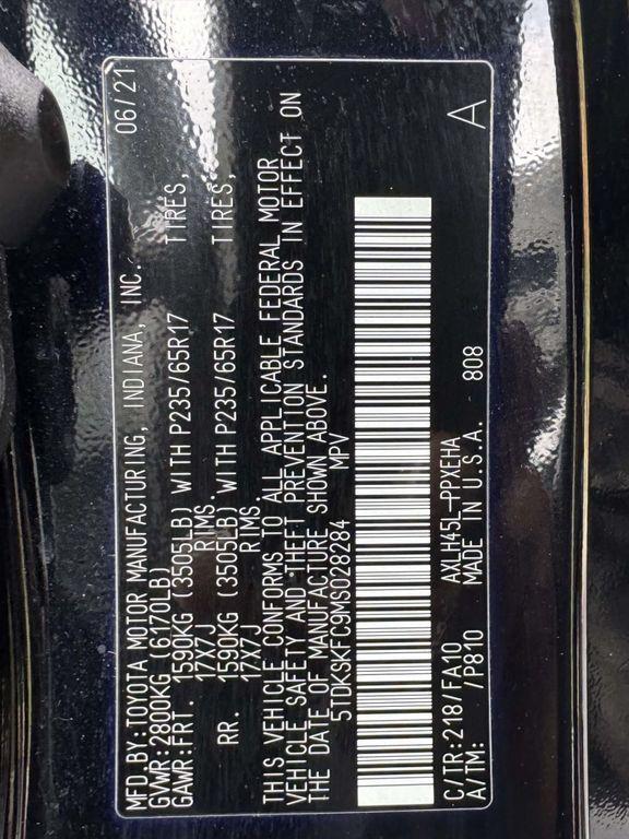 used 2021 Toyota Sienna car, priced at $32,988