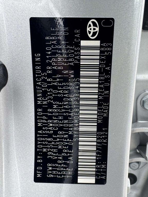 new 2026 Toyota Corolla car, priced at $25,868