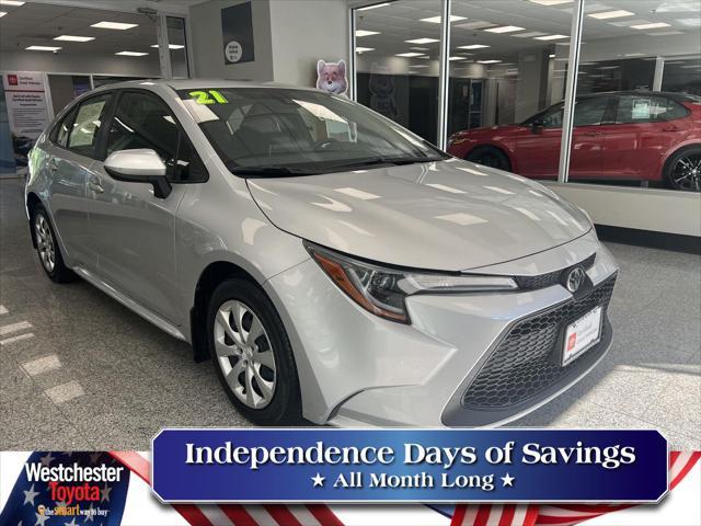 used 2021 Toyota Corolla car, priced at $18,988