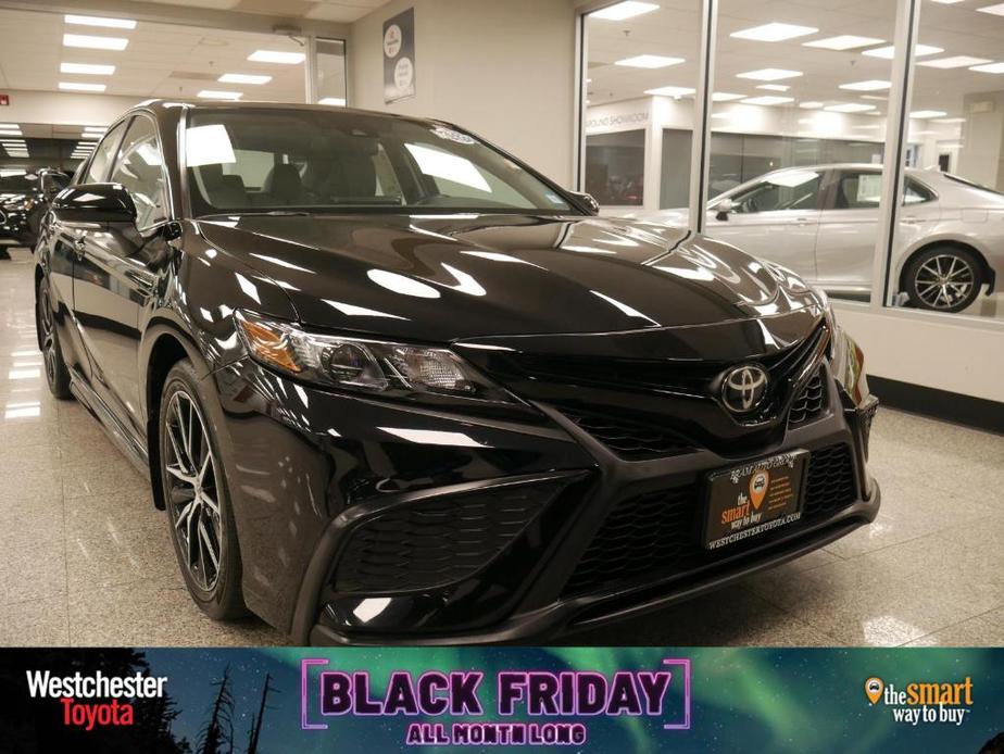 used 2021 Toyota Camry car, priced at $26,588