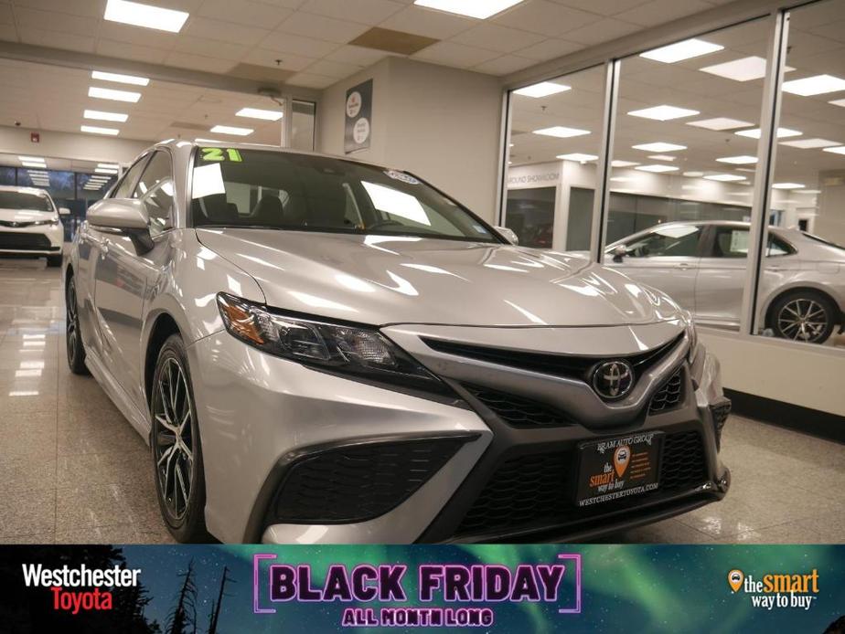 used 2021 Toyota Camry car, priced at $26,788