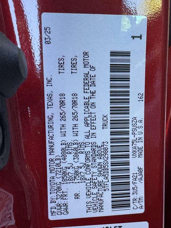 used 2025 Toyota Tundra car, priced at $47,988