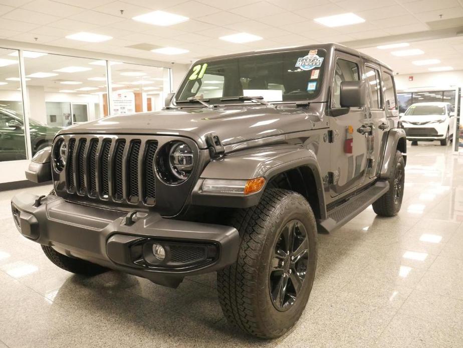 used 2021 Jeep Wrangler Unlimited car, priced at $37,988