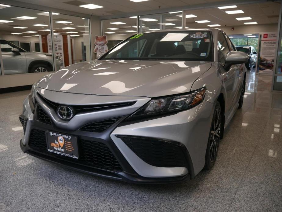 used 2021 Toyota Camry car, priced at $23,588