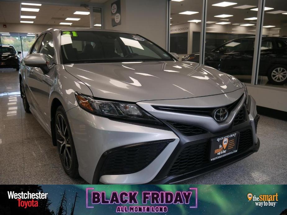 used 2021 Toyota Camry car, priced at $23,688