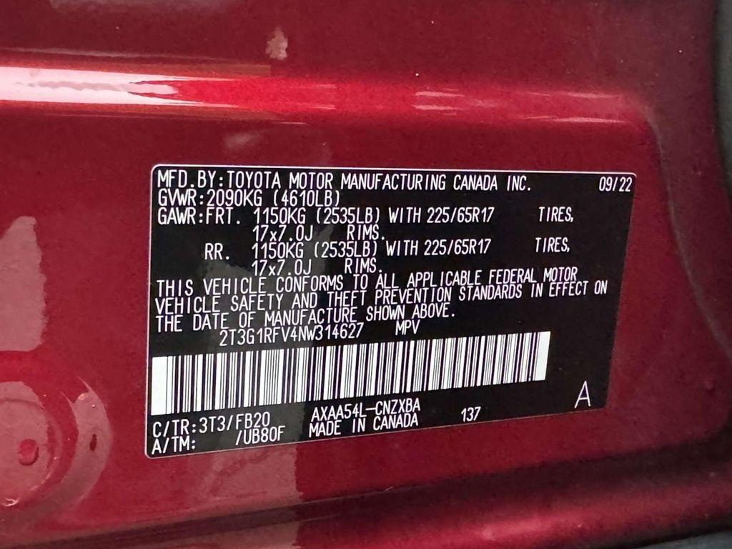 used 2022 Toyota RAV4 car, priced at $24,488