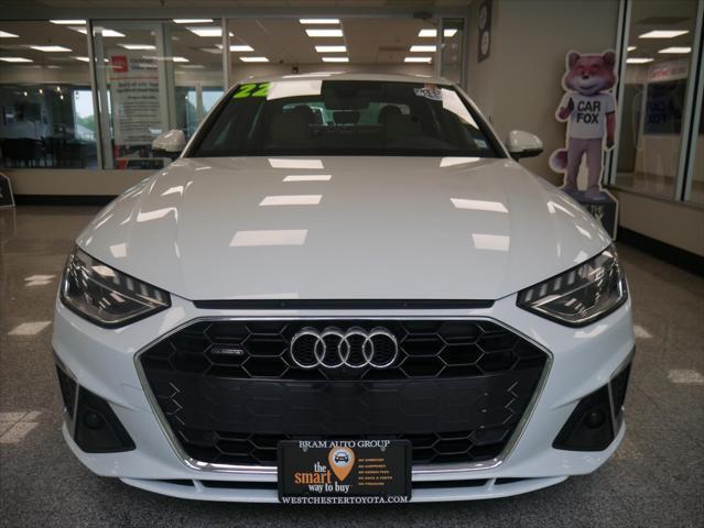 used 2022 Audi A4 car, priced at $21,488