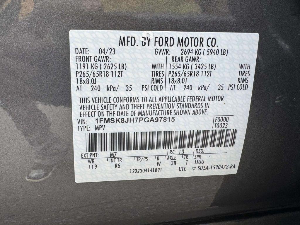 used 2023 Ford Explorer car, priced at $37,988