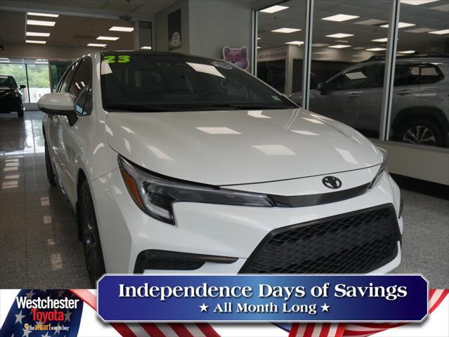 used 2023 Toyota Corolla car, priced at $24,788