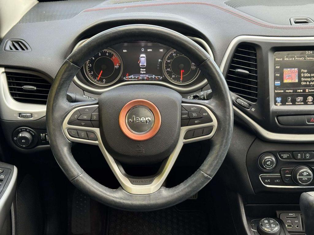 used 2017 Jeep Cherokee car, priced at $14,888