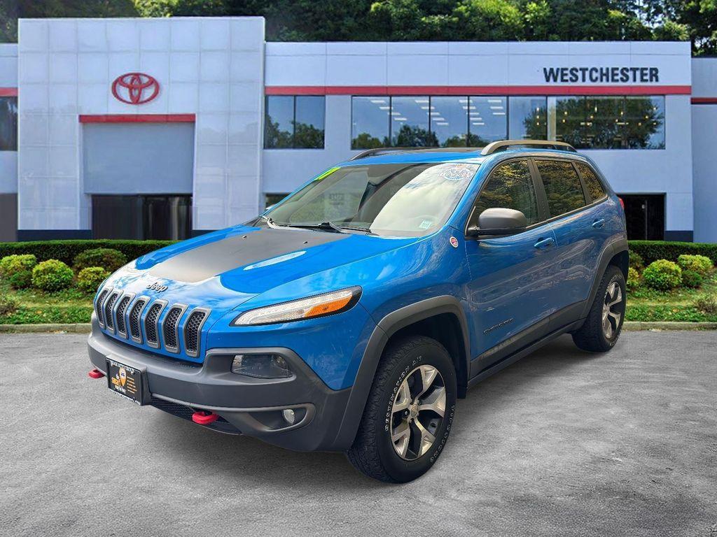 used 2017 Jeep Cherokee car, priced at $14,888