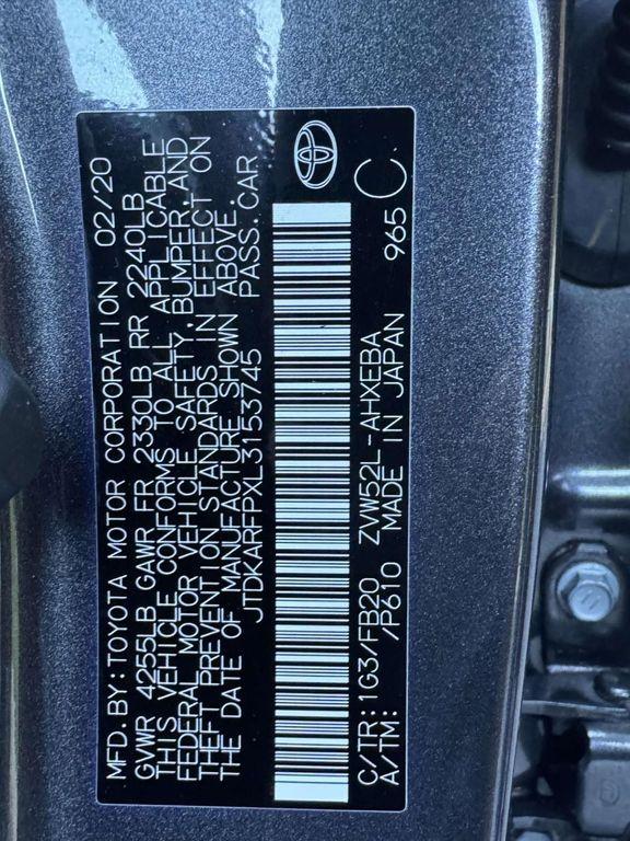 used 2020 Toyota Prius Prime car, priced at $19,988