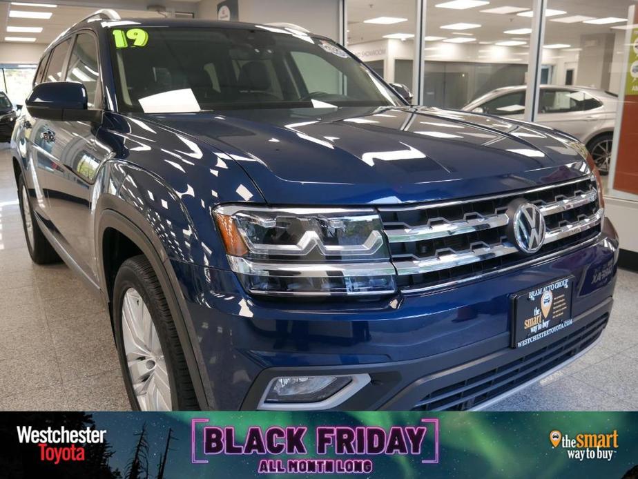 used 2019 Volkswagen Atlas car, priced at $24,688