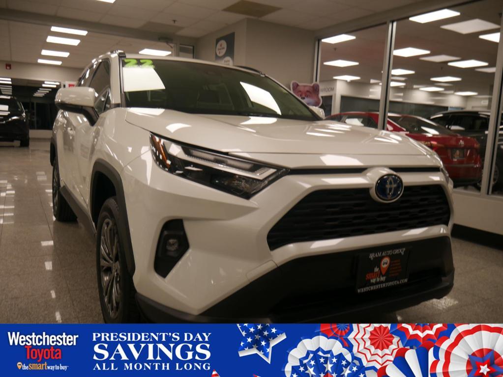 used 2022 Toyota RAV4 Hybrid car, priced at $34,488