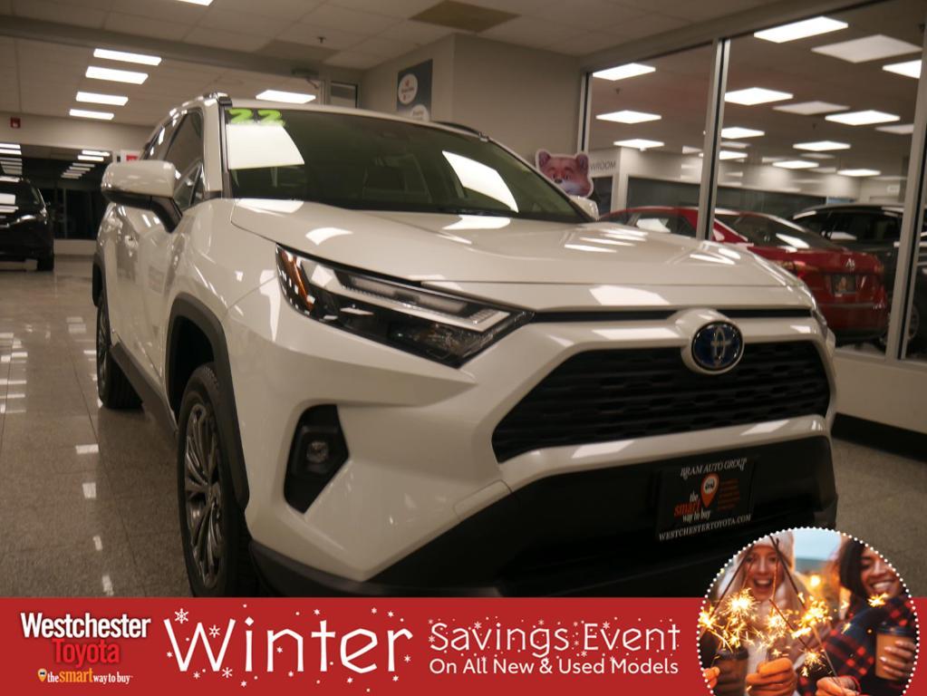 used 2022 Toyota RAV4 Hybrid car, priced at $34,588