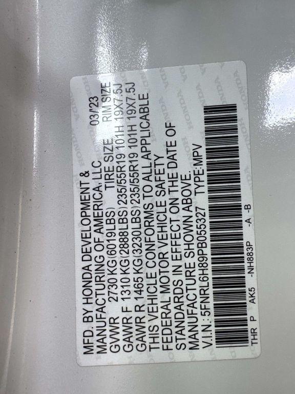 used 2023 Honda Odyssey car, priced at $36,888