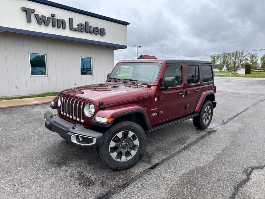 used 2021 Jeep Wrangler Unlimited car, priced at $38,677