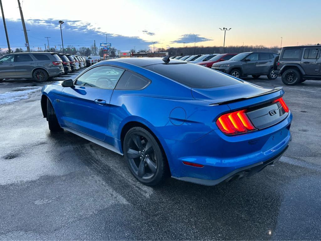 used 2021 Ford Mustang car, priced at $31,900