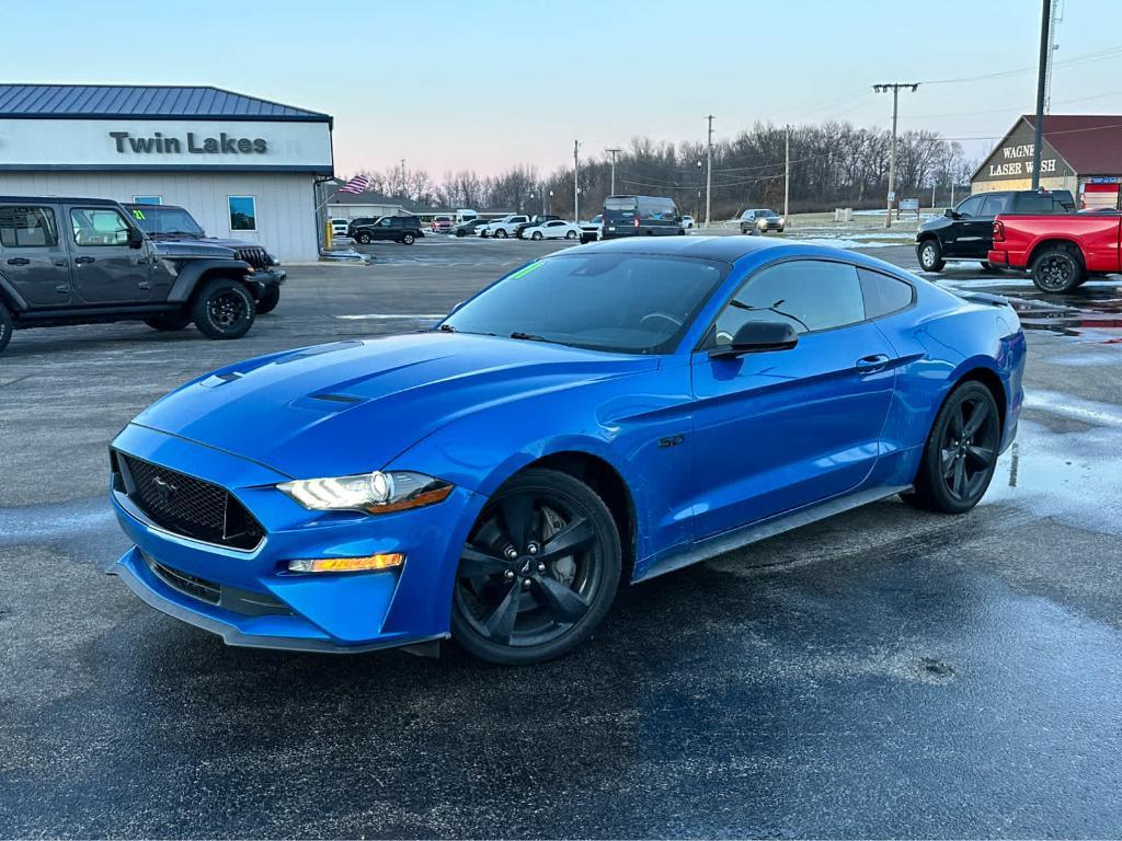 used 2021 Ford Mustang car, priced at $31,900